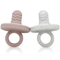 2 Pack Silicone Teethers
