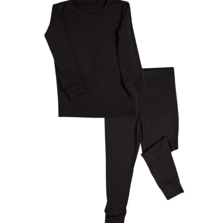 2 Piece Long Sleeve Bamboo Set - Solids