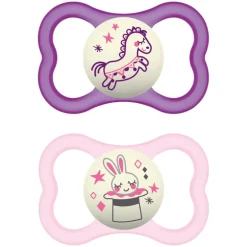 Air Night Pacifier - 6+ Months - 2 Pack