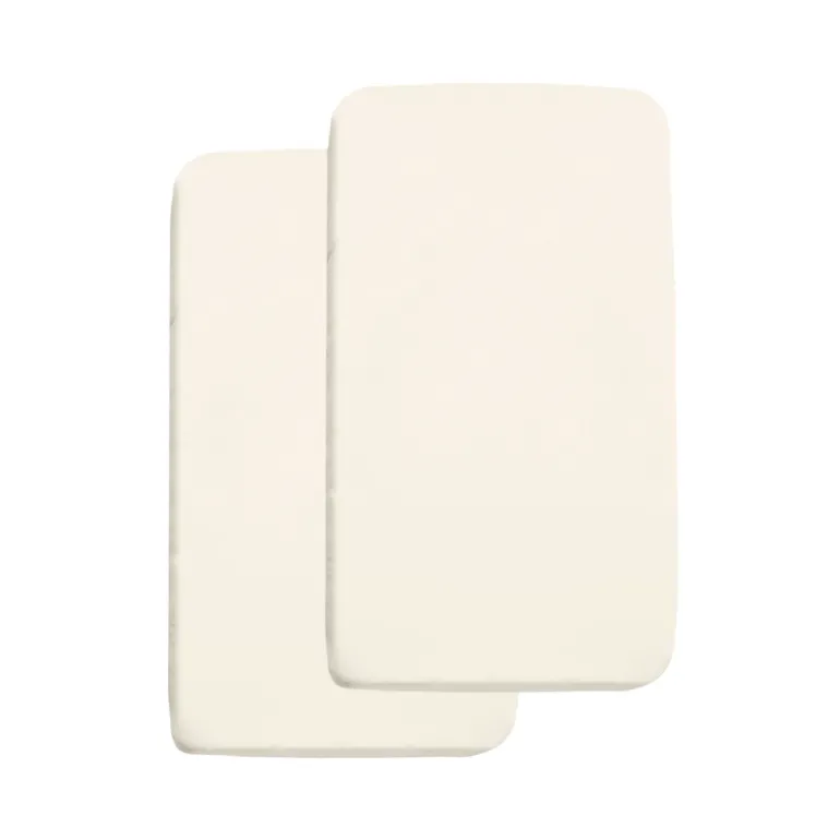 All-in-One Fitted Sheet & Waterproof Cradle Cover - 2 Pack