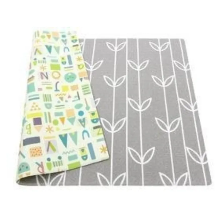 Baby Care Playmat - Sea Petals Grey
