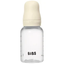 Baby Plastic Bottle Complete Set - Natural Rubber Latex