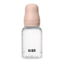Baby Plastic Bottle Complete Set - Natural Rubber Latex