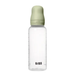 Baby Plastic Bottle Complete Set - Natural Rubber Latex
