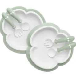 Baby Plate, Spoon and Fork - 2 sets