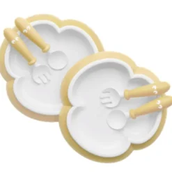 Baby Plate, Spoon and Fork - 2 sets
