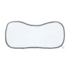 Bamboo Burp Cloth - White/Blue