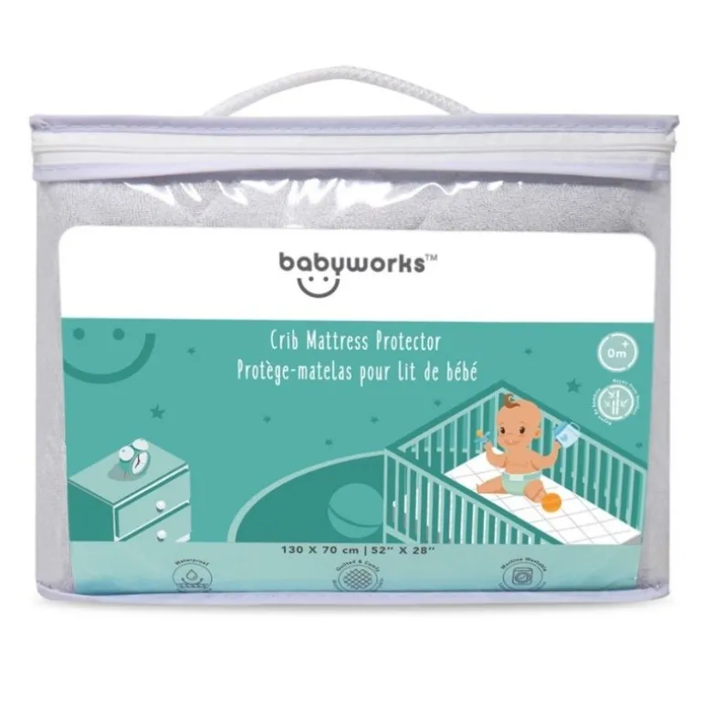 Bamboo Crib Mattress Protector