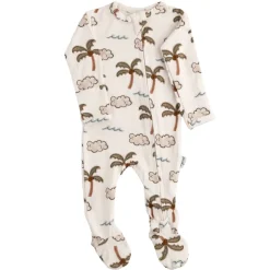 Bamboo Footed Sleepers - Spring Collection