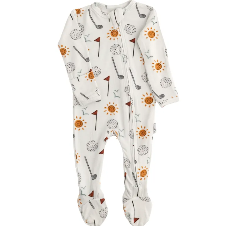 Bamboo Footed Sleepers - Spring Collection
