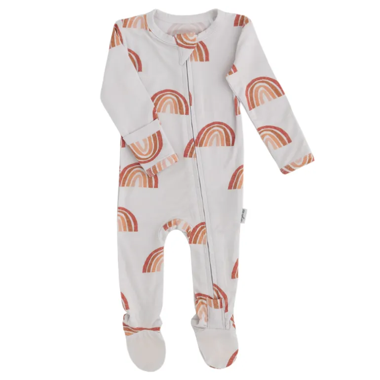 Bamboo Footed Sleepers - Spring Collection