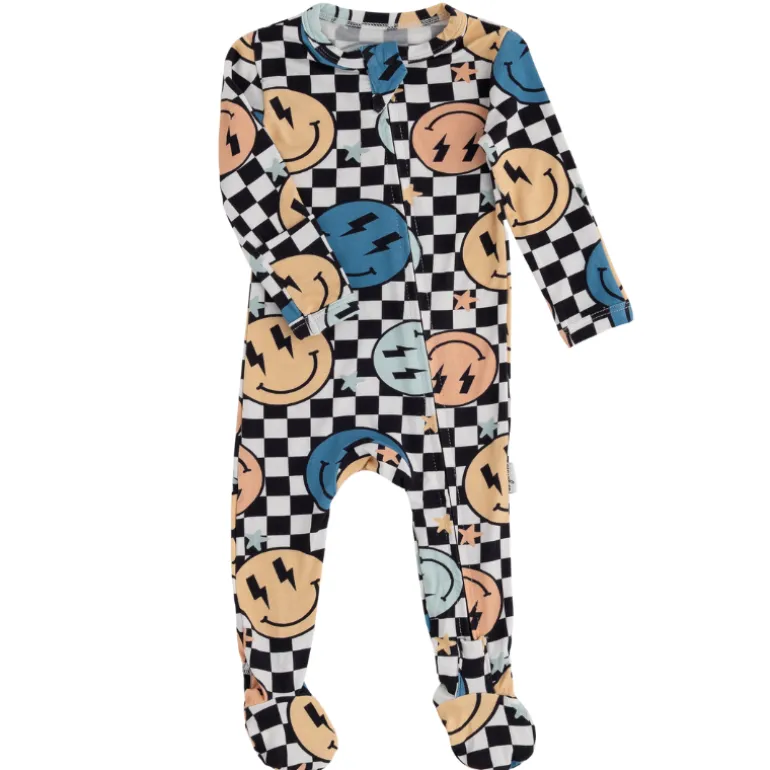 Bamboo Footed Sleepers - Summer Collection