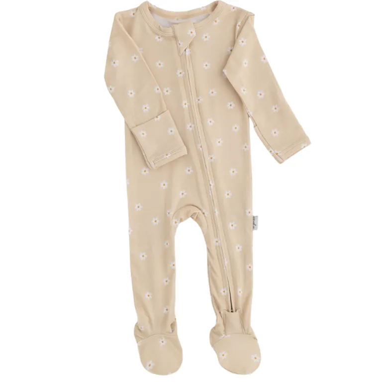 Bamboo Footed Sleepers - Summer Collection