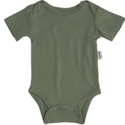 Bamboo Short Sleeve Bodysuits - Solids