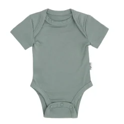 Bamboo Short Sleeve Bodysuits - Solids