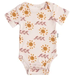 Bamboo Short Sleeve Bodysuits - Prints
