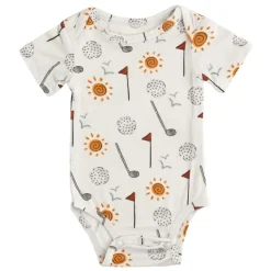 Bamboo Short Sleeve Bodysuits - Prints