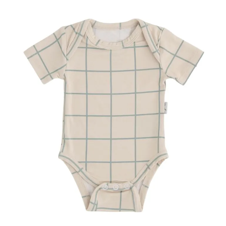 Bamboo Short Sleeve Bodysuits - Prints