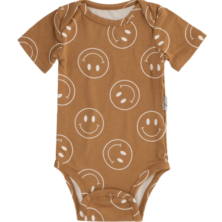Bamboo Short Sleeve Bodysuits - Prints