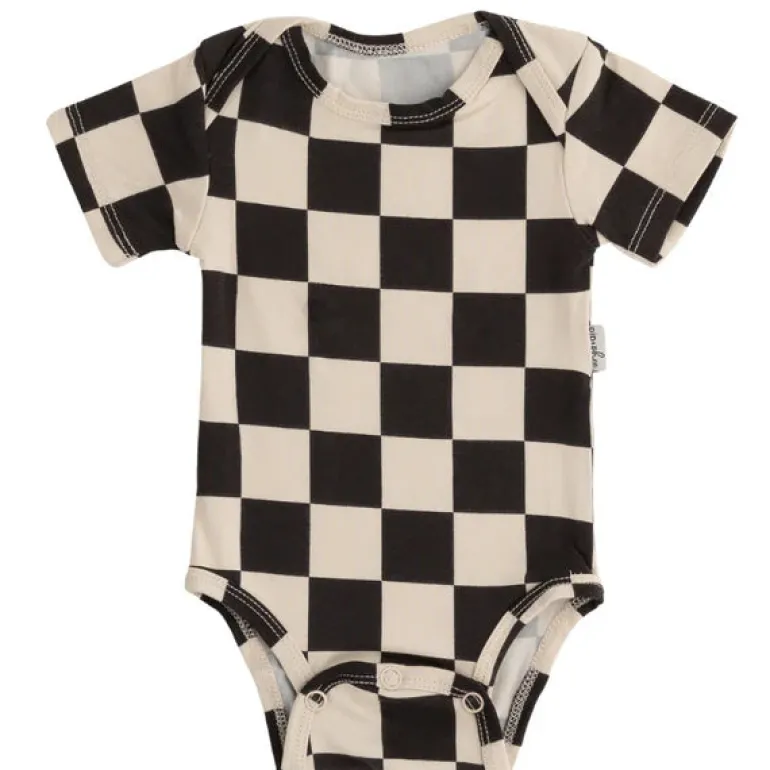 Bamboo Short Sleeve Bodysuits - Prints