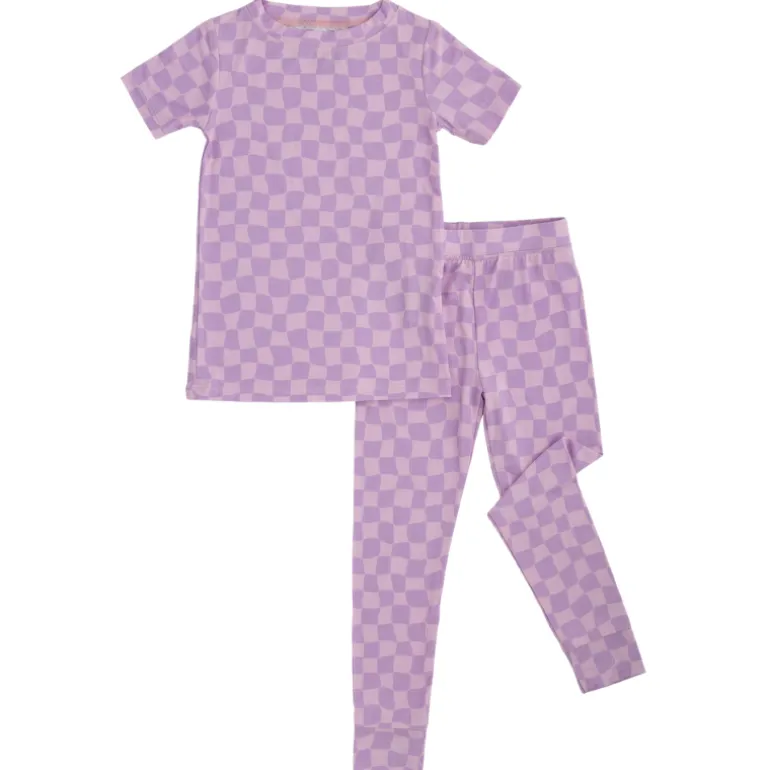 Bamboo Short Sleeve 2-Piece Pajama Set