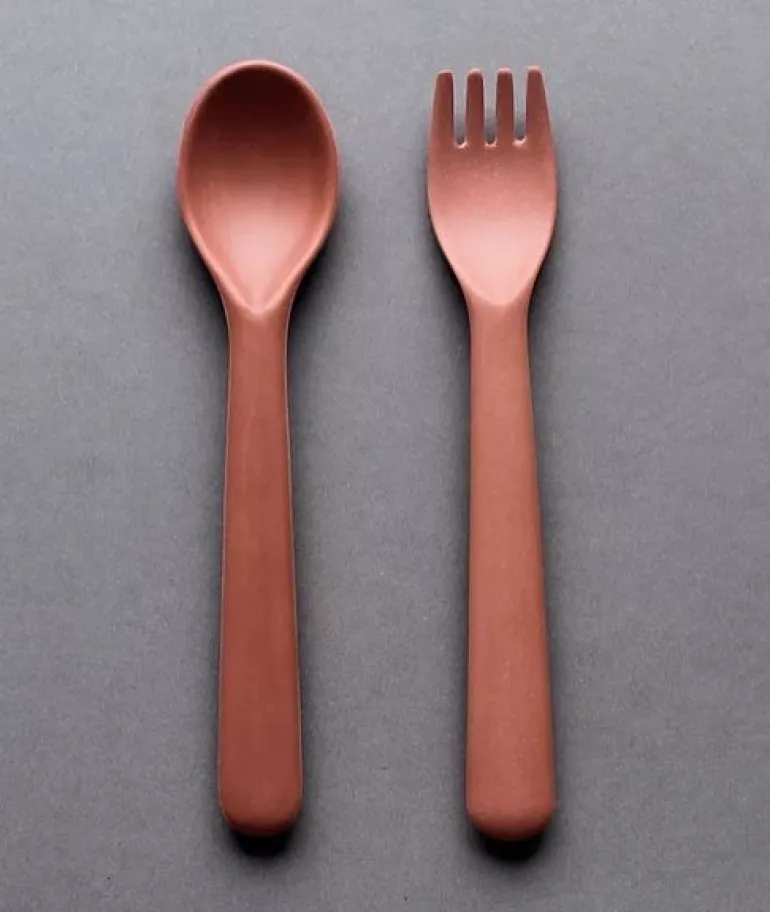 Bamboo Spoon & Fork Set