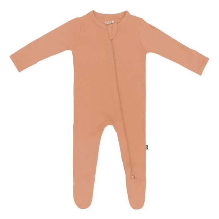 Bamboo Zippered Footie