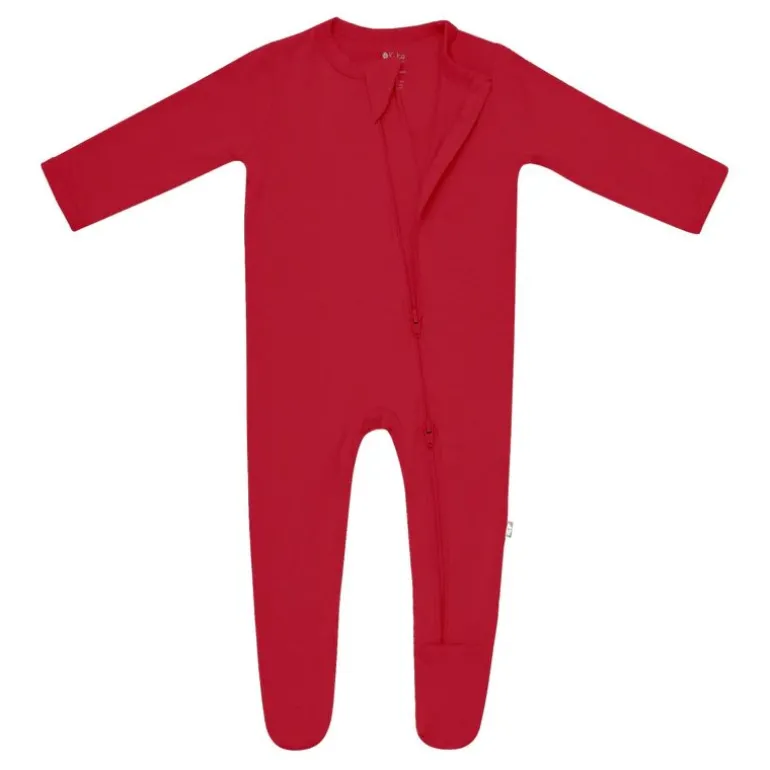 Bamboo Zippered Footie