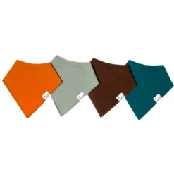 Bandana Drool Bibs - 4 Pack
