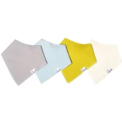 Bandana Drool Bibs - 4 Pack