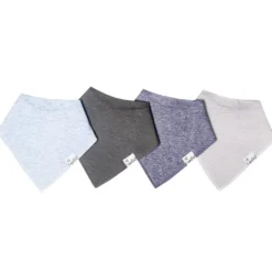 Bandana Drool Bibs - 4 Pack