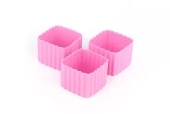 Bento Cups Square - Pink
