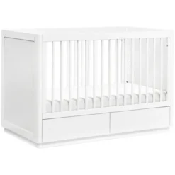 Bento 3-in-1 Convertible Storage Crib with Toddler Bed Conversion Kit
