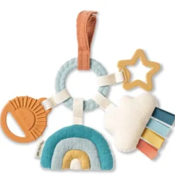 Bitzy Busy Ring Teething Activity Toy