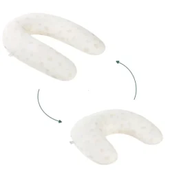 B.Love 2-in-1 Pregnancy & Breastfeeding Pillow - Off White Petals