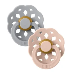 Boheme Natural Rubber Pacifier - 2 Pack
