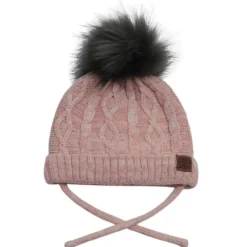 Cable Pom Hat