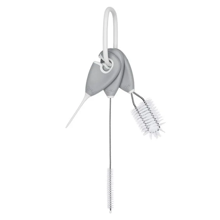 Cleaning Set For Straw & Sippy Cups - Grey