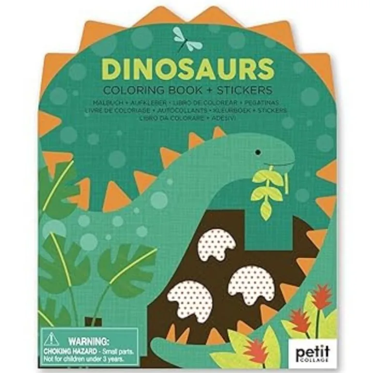 Coloring Book With Stickers