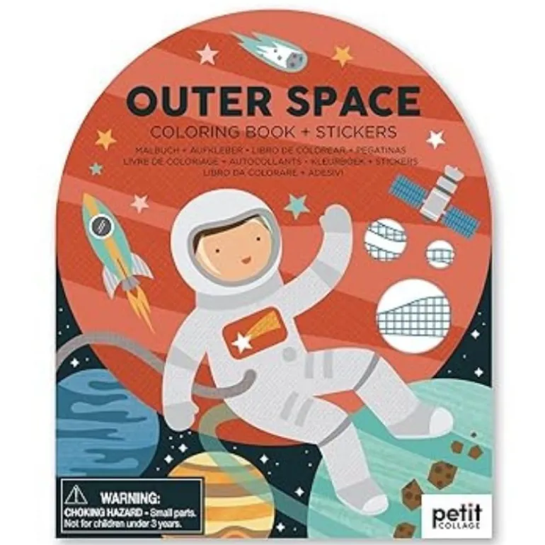 Coloring Book With Stickers