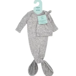 Comfort Knit Gown + Hat Set