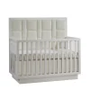 Como 5-in-1 Convertible Crib with Upholstered Panel