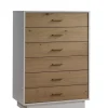 Como Naturale 6-Drawer Tall Dresser