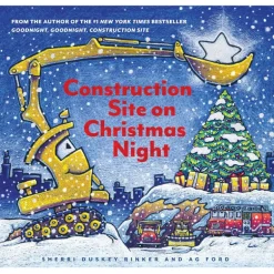 Construction Site on Christmas Night