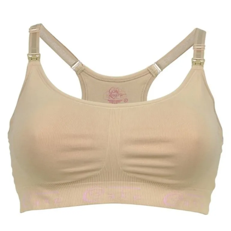 Cotton Candy Nursing Bra Black