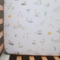 Cotton Jersey Fitted Crib Sheets