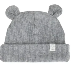 Cotton Knit Baby Beanie