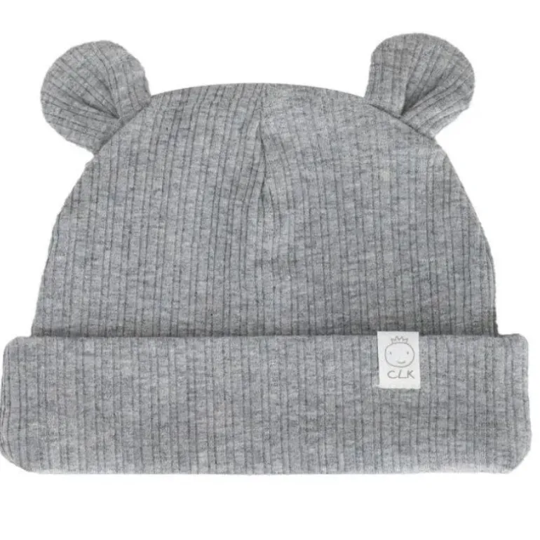 Cotton Knit Baby Beanie