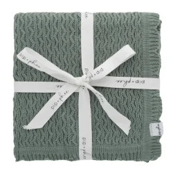 Cotton Knit Baby Blanket