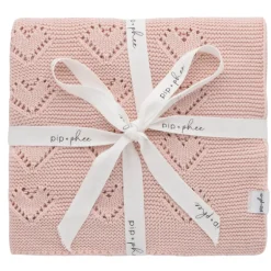 Cotton Knit Baby Blanket